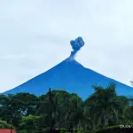 Imagen del volcán de Fuego, referencial de archivo. ,Archivo.