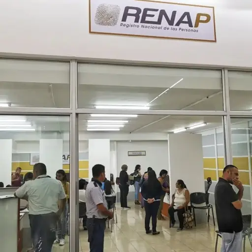 Sede del RENAP. ,Archivo.