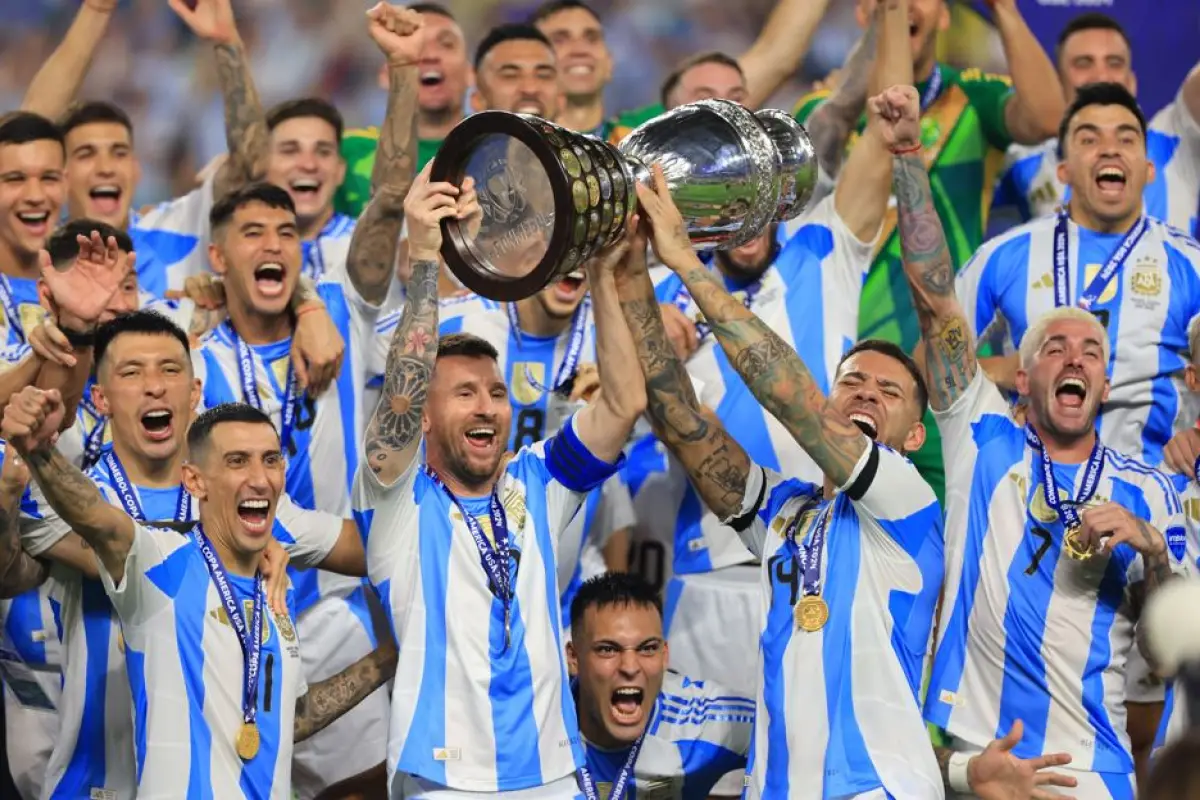 Selección de Argentina, campeón de Copa América. , EFE