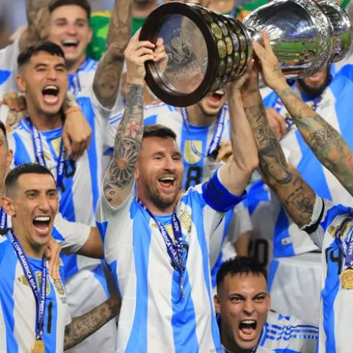 Selección de Argentina, campeón de Copa América.  ,EFE