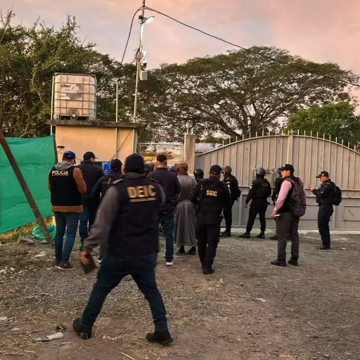 Allanamientos en Santa Rosa. ,Foto X