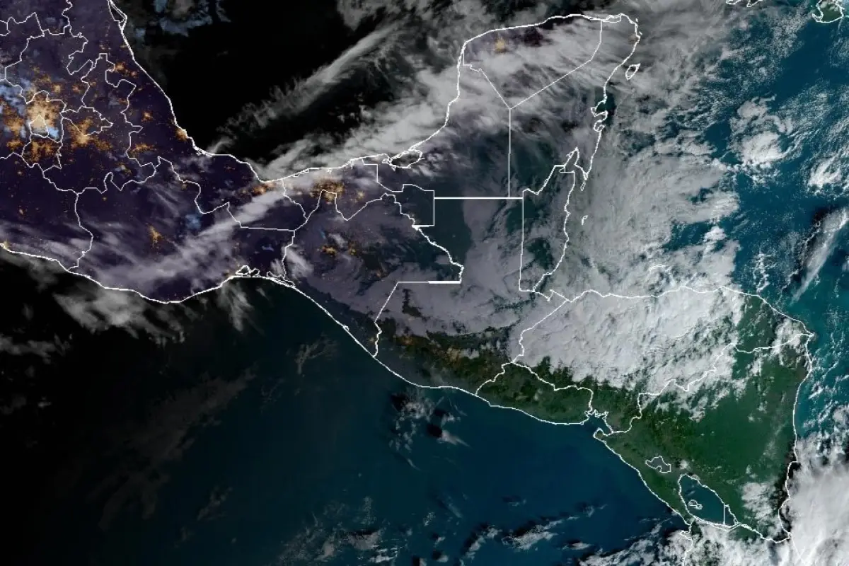 Mapa del clima del Insivumeh, GOES