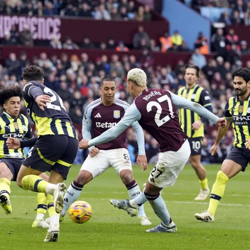 Manchester City cayó 2-1 en su visita al Aston Villa ,EFE