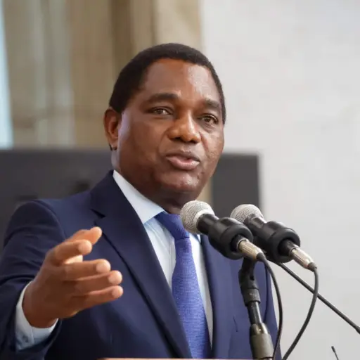 detienen-a-hombres-que-iban-a-embrujar-al-presidente-de-zambia ,Foto: @HHichilema/X