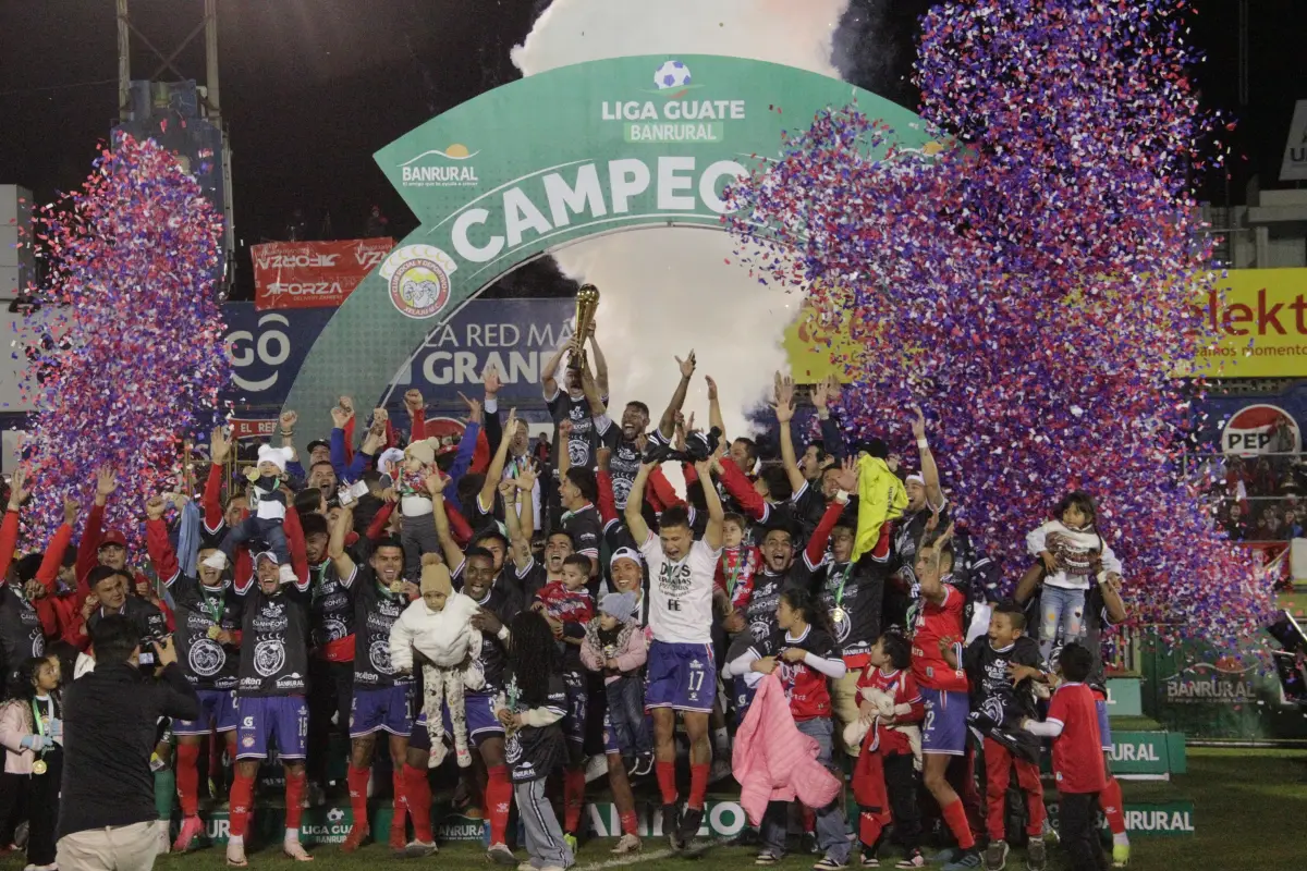 Xelajú MC, campeón del Torneo Apertura 2024 - Foto: Alex Meoño