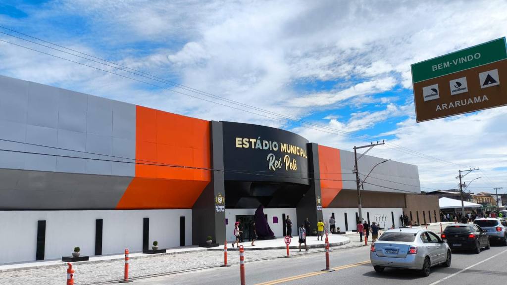 Inauguran el Estadio Municipal 'Rei' Pelé en la ciudad de Araruama, ubicada en la Región de los Lagos de Río de Janeiro | Prefeitura de Araruama 