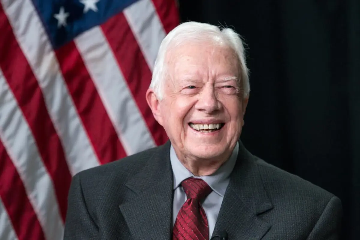 El expresidente de Estados Unidos Jimmy Carter murió este domingo a los 100 años., Foto Center Carter