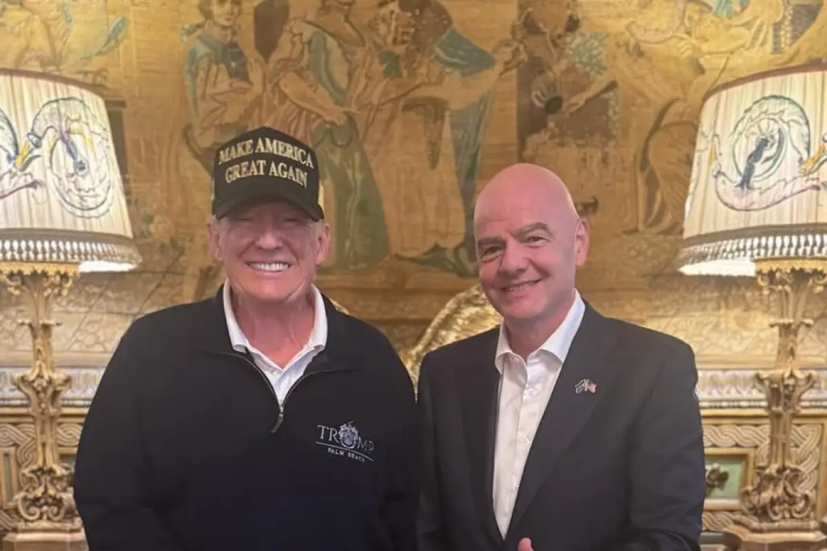 Gianni Infantino, presidente de la FIFA, se reúne con Donald Trump - instagram @gianni_infantino