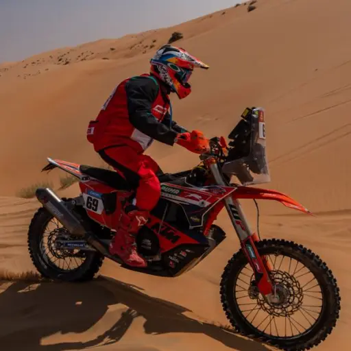 Francisco Arredondo se alista para la última etapa del Dakar 2025