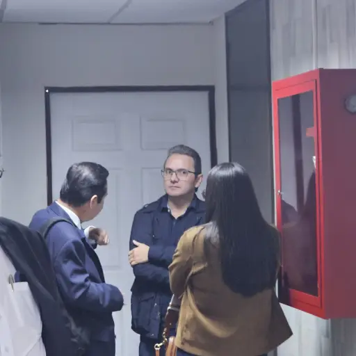 El exdiputado Jorge García Silva en tribunales antes de la audiencia. ,Ángel Oliva/EU