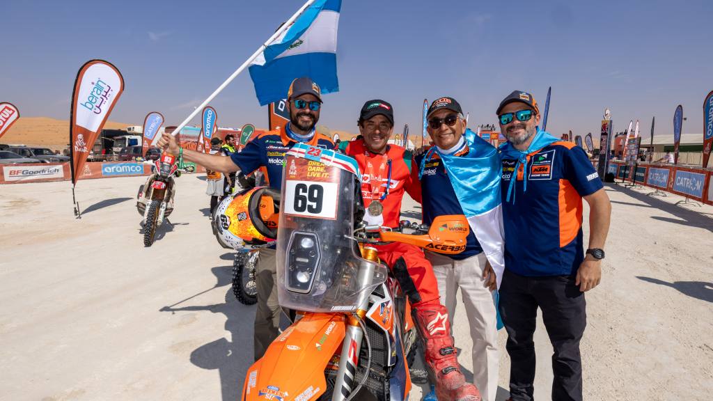 Francisco Arredondo cumplió con el reto del Dakar 2025. | César Pérez