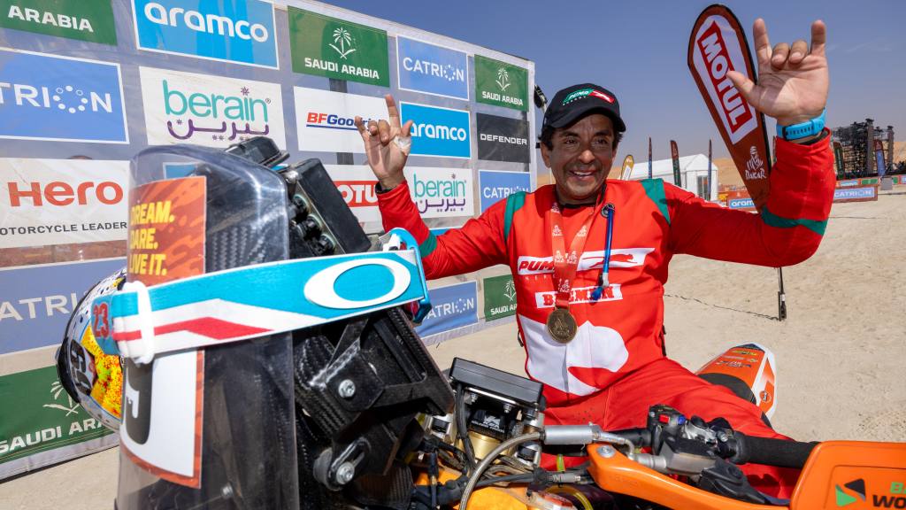 Francisco Arredondo cumplió con el reto del Dakar 2025. | César Pérez 