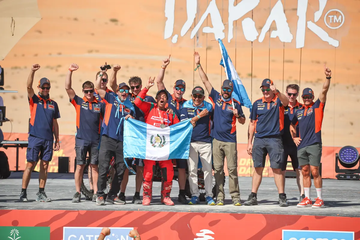 Francisco Arredondo culminó  el Dakar 2025 