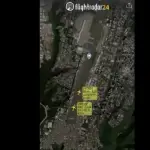 video de aviones durante aterrizaje ,Captura de video