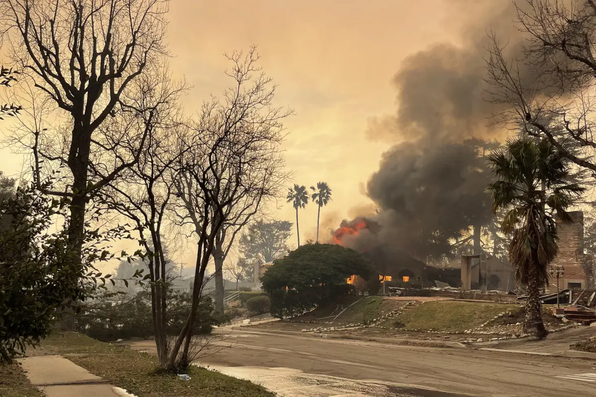 Incendios en Los Ángeles 2025, EFE