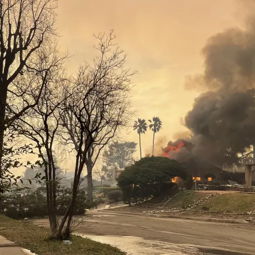 Incendios en Los Ángeles 2025 ,EFE