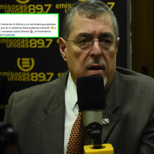 Bernardo Arévalo durante una entrevista en el programa A Primera Hora. ,Alejandro Chet