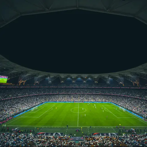 Ubicado a unos 30 kilómetros al norte del centro de Yeda, el King Abdullah Sports City destaca no solo por su capacidad, con un aforo máximo de 62,241 espectadores, sino también por su diseño vanguardist - Ministerio de Deportes de Arabia Saudí