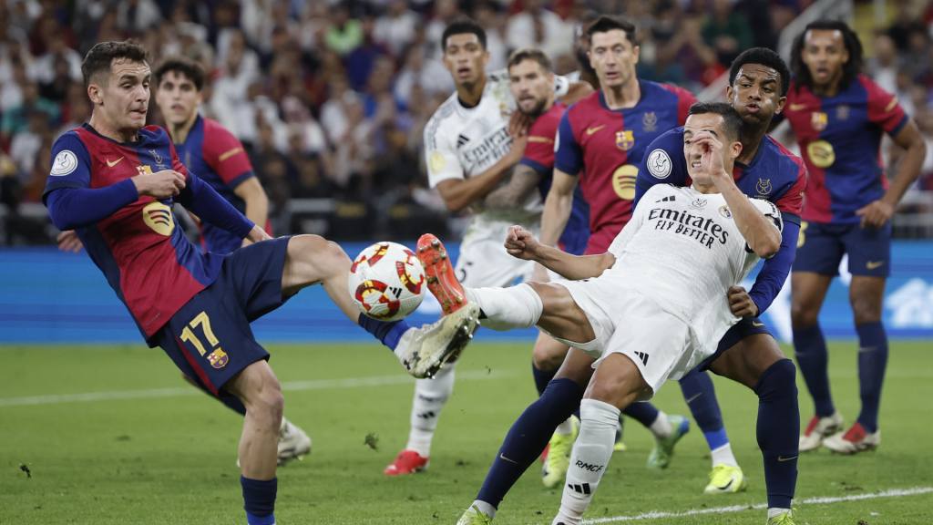 Final de la Supercopa de España 2025 entre Real Madrid y Barcelona | EFE