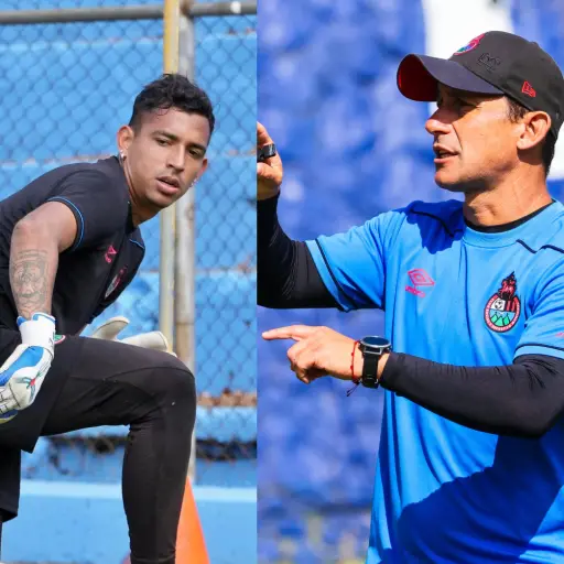 Kénderson Navarro y Braulio Linares, porteros de Municipal 