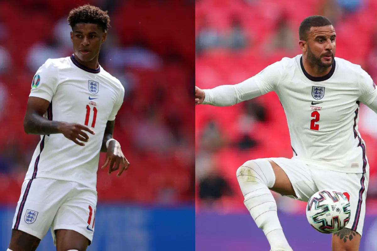 Marcus Rashford y Kyle Walker son los principales objetivos del AC Milan - England