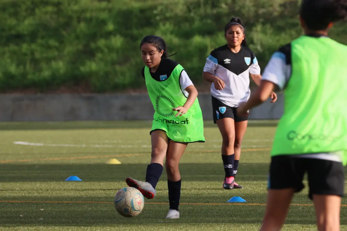 Entrenamiento de la Selección Sub-20 de Guatemala 