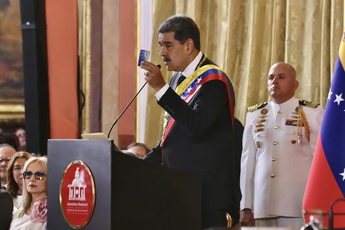 Nicolás Maduro es juramentado como presidente de Venezuela hasta 2031, EFE