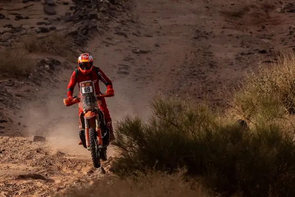 Francisco Arredondo en el Rally Dakar 2025  / César Pérez 