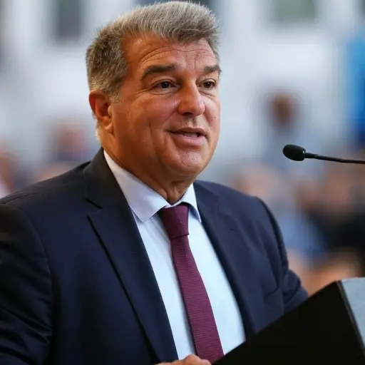 Joan Laporta, presidente del FC Barcelona - Grok IA