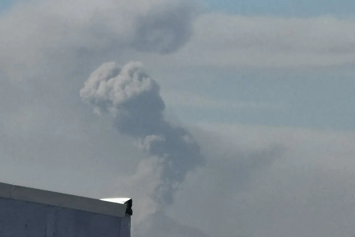 Autoridades reportaron que dan seguimiento a la actividad del volcán de Fuego., Cruz Roja Guatemalteca.