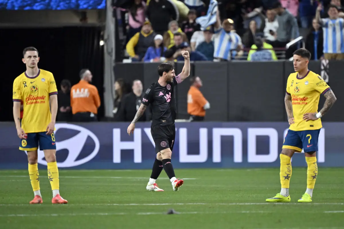 Partido del Inter Miami de Messi ante el América de México - EFE