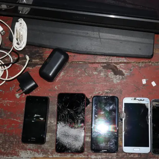 Los objetos ilícitos fueron decomisados para realizar investigaciones. ,PNC de Guatemala.