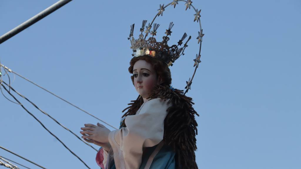 La Procesión de la Virgen de los Reyes culmina a las 0:00 horas del martes 7 de enero de 2024. | Álex Meoño.