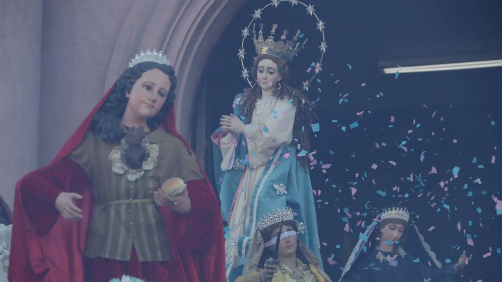 La Procesión de la Virgen de los Reyes culmina a las 0:00 horas del martes 7 de enero de 2024. | Álex Meoño.