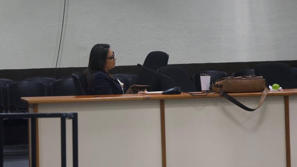 Ex vicemandataria Roxana Baldetti en Tribunales por caso cooptación del Estado, el 6 de enero de 2024. | Omar Solís