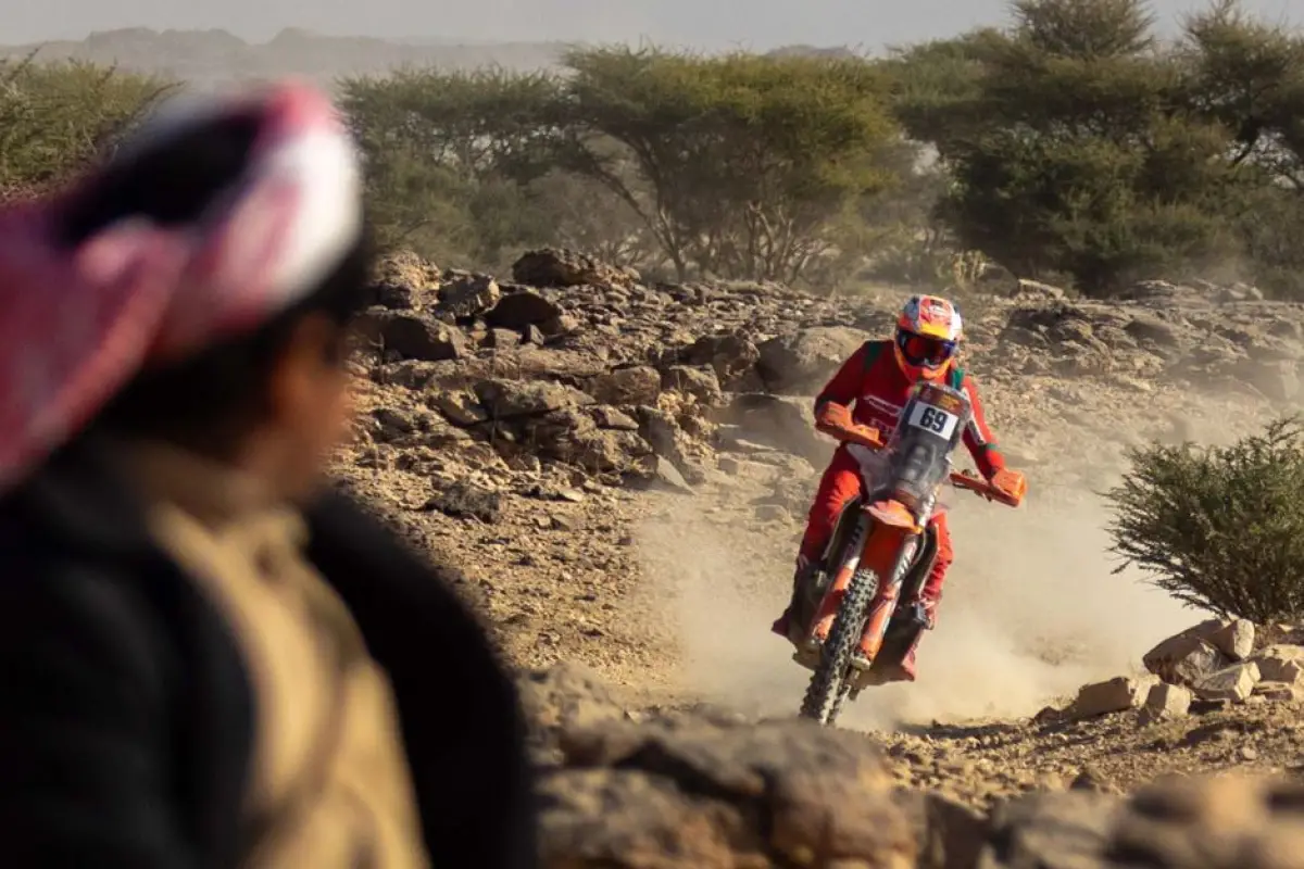 Francisco Arredondo completó la primera etapa del Dakar 2025