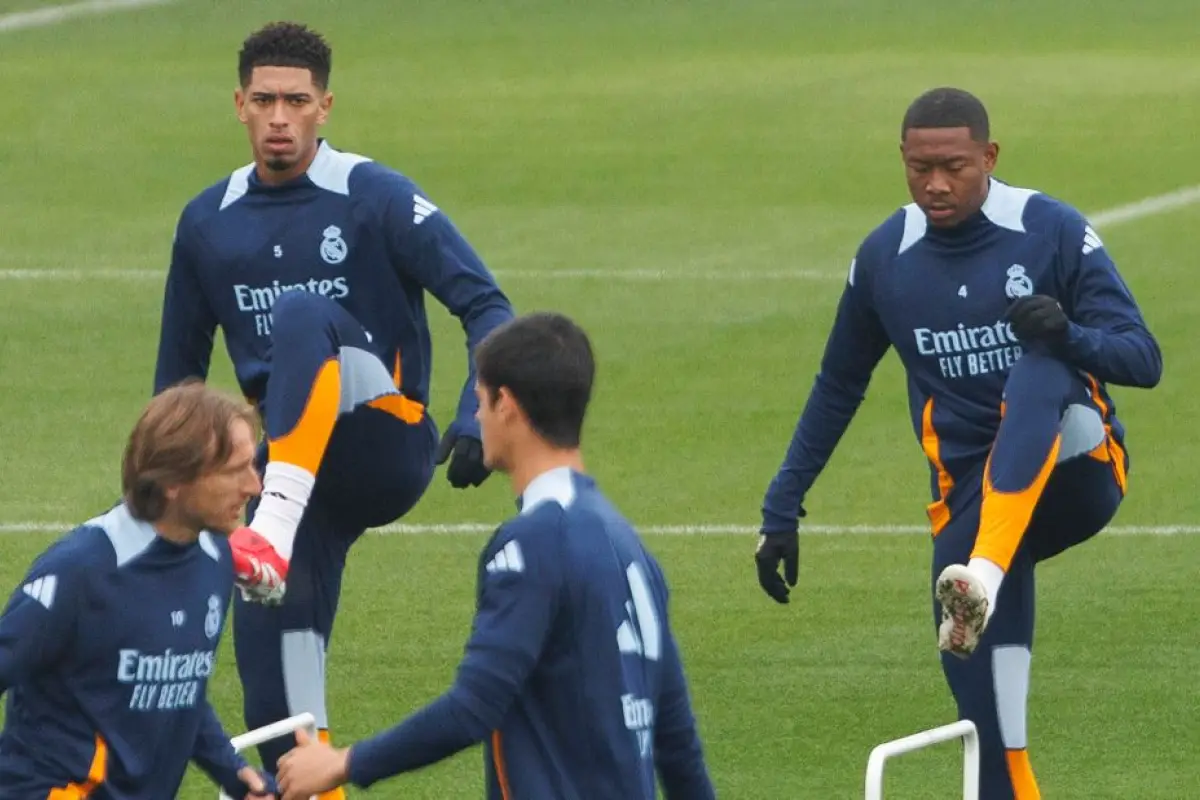 Real Madrid entrenó con 10 canteranos previo al duelo por Copa del Rey