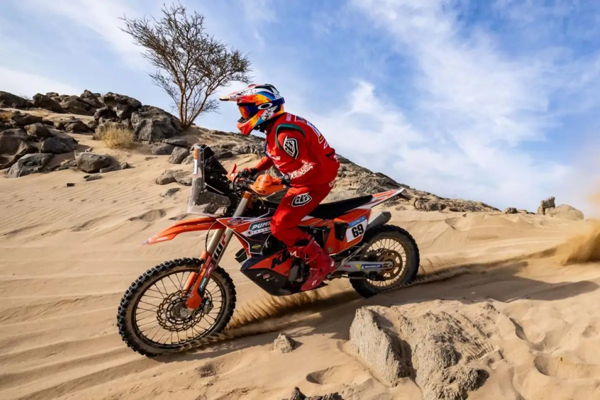 Francisco Arredondo debutó en el Rally Dakar 2025