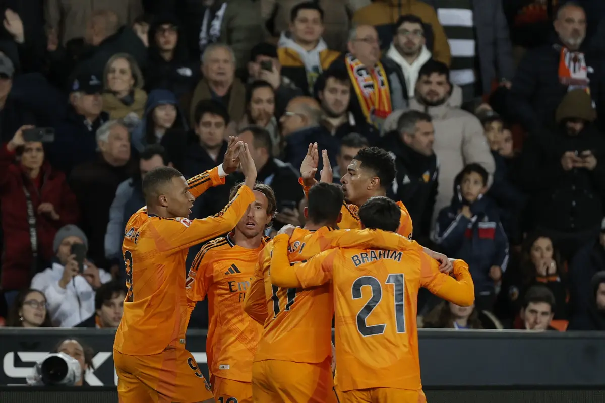 Real Madrid ganó en Mestalla 