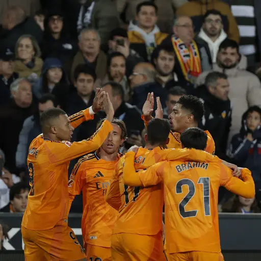 Real Madrid ganó en Mestalla 