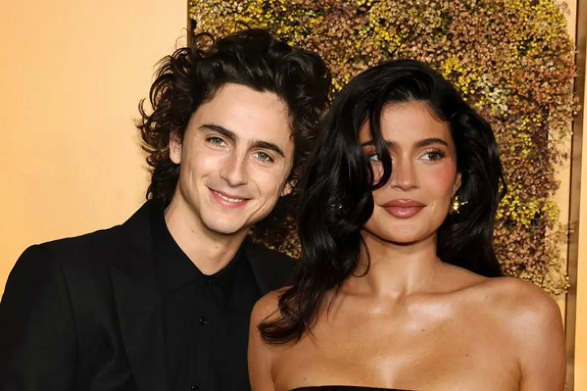 Kylie Jenner y Timotheé Chalamet, Foto: EFE