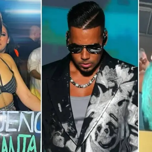 Esposo le pide el divorcio a su mujer por besar a Romeo Santos en su concierto ,Cortesía