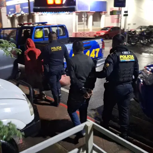 asaltantes capturados en Alta Verapaz