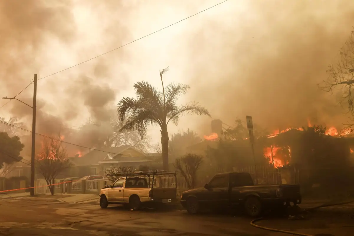 Incendios en Los Ángeles, enero 2025, EFE