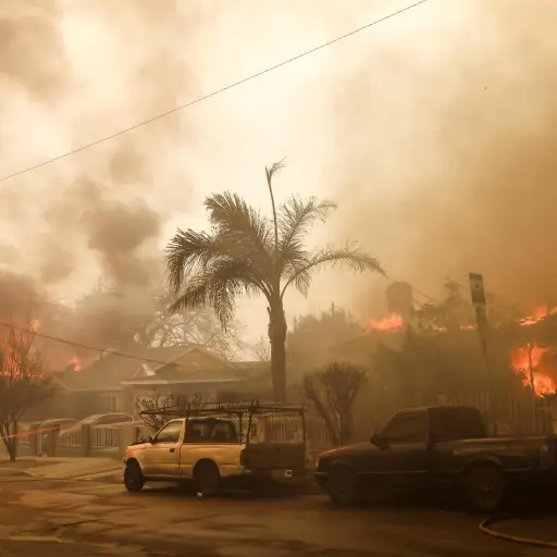 Incendios en Los Ángeles, enero 2025 ,EFE