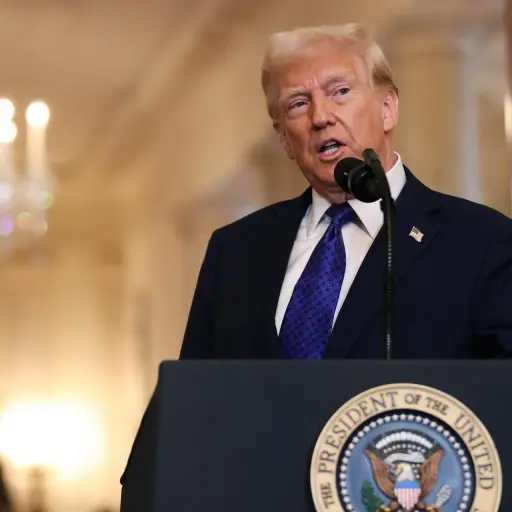 Donald Trump en la Casa Blanca ,EFE