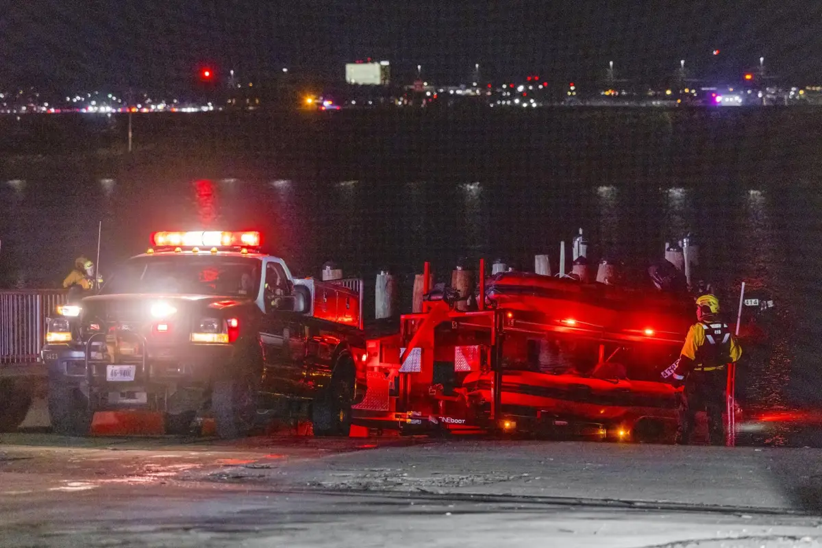 Accidente aéreo en Washington, EFE