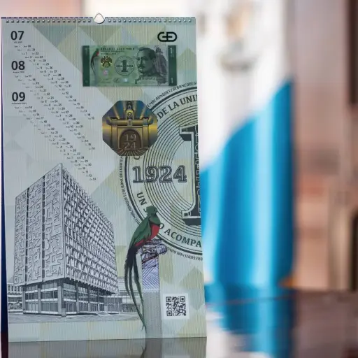 Billete conmemorativo de Q1 compite en nominación internacional  ,Banguat