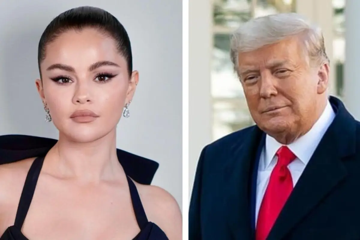 Selena Gómez / Donald Trump, Redes sociales