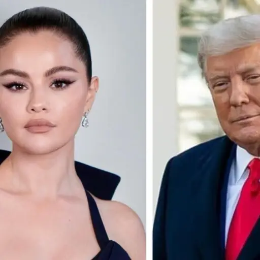 Selena Gómez / Donald Trump ,Redes sociales